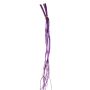 Ramas decorativas de Mitsumata GERY, 3 unidades, secas, violetas, 105 cm