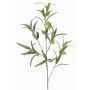 Rama artificial de euforbia globosa TASMIN, con frutos, verde, 95cm