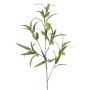 Rama artificial de euforbia globosa TASMIN, con frutos, verde, 95 cm