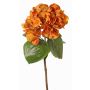 Hortensia artificial CHIDORI, naranja, 60 cm, Ø 18 cm