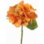 Hortensia artificial CHIDORI, naranja, 30 cm, Ø 13 cm