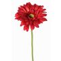 Gerbera sintética HELLI, roja, 65cm, Ø12cm