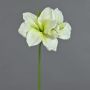Amarilis artificial NARWELA, blanco-verde, 70 cm, Ø 10-13 cm