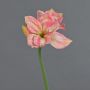 Amarilis artificial NARWELA, rosa, rosa claro y crema, 70 cm, Ø 10-13 cm