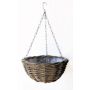 Maceta colgante de ratán RAZA, marrón, 12/50 cm, Ø 40 cm