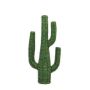 Cactus decorativo SELORA de ratán, verde, 20 x 46 x 110 cm