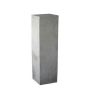 Columna rectangular para plantas LUNAKA de cemento, gris, 29x29x60cm
