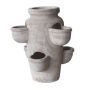 Macetero para hierbas aromáticas ILMORA de terracota, hecho a mano, marrón, 48 cm, Ø 41 cm
