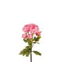 Ramo de flores artificiales de peonías VATANA, rosa intenso, 50 cm, Ø 18 cm