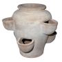 Jardinera para hierbas aromáticas ILMORA de terracota, hecha a mano, marrón, 48 cm, Ø 50 cm