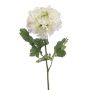 Ranúnculo artificial ULISAN, verde crema, 60 cm, Ø 14 cm