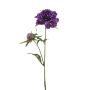 Rama artificial de escabiosa BASOLO, violeta oscuro, 55 cm