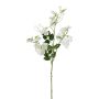 Rama artificial de Lathyrus latifolius PLENVO, blanca, 75 cm