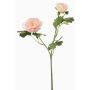 Rama artificial de ranúnculo FLORANCE, rosa salmón, 45 cm