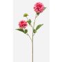 Rama artificial de dalia CEVAST, rosa, 70 cm, Ø 7-8 cm
