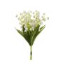 Ramo de lirio de los valles de plástico MELODY, blanco, 20cm, Ø1cm