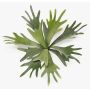 Planta artificial de helecho ramificado VIGRAL, con varilla, difícilmente inflamable, verde, 35cm