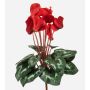 Ciclamen artificial VERIANA con soporte, rojo, 30cm