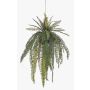 Helecho espada artificial para colgar MAXROL, con terrón y raíces, colgante, verde, 85cm
