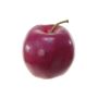 Fruta decorativa: manzana HENNY, roja, 8cm, Ø8,5cm