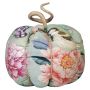 Calabaza decorativa AKUNA de algodón, hecha a mano, con motivo de mariposa y pájaro, multicolor, Ø 23 cm