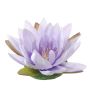 Flor de loto artificial SUADO, flotante, morada, 6 cm, Ø 15 cm