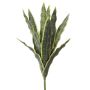 Planta artificial Sansevieria LIVIANA, tallo, verde-amarillo, 50cm