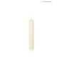 Vela de altar MERRITT con un 10 % de cera de abeja, marfil, 40cm, Ø6cm, 84h - Fabricada en Alemania