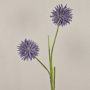 Espuma sintética de allium CHIRARA, morada, 90 cm, Ø 10 cm