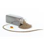 Arena de color / Arena decorativa TIMON, color chocolate brillante, 0,1-0,5mm, 605ml bote, Producido en Alemania