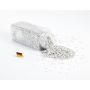 Granulado de conchas decorativo OLIVER, gris claro brillante, 2-8mm, 605ml bote, Producido en Alemania