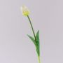 Tulipán artificial LONA, blanco y verde, 45 cm, Ø 4 cm