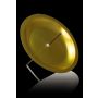Soporte metálico para velas KRISTOFFER para corona de Adviento, para velas de aprox. Ø 5 cm, dorado, 8 cm, Ø 12 cm