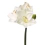 Amarilis de plástico BENITA, blanco, 55cm, Ø10cm