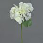 Hortensia de plástico CHIDORI, blanco-verde, 30cm, Ø13cm