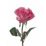 Rosa artificial JESSY, rosa, 35cm, Ø11cm