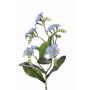 Nomeolvides de plástico ESTHER, azul, 35cm, Ø1,5cm