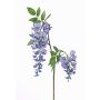 Rama de glicina de plástico NEZUMI, floración, azul, 105cm