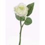 Rosa artificial GABI, crema-verde, 30cm, Ø6cm