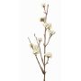 Rama artificial de baya bonita LARINA con frutos, crema, 50cm