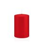 Vela votiva / vela de pilar MAEVA, roja, 15cm, Ø10cm, 113h - Hecho en Alemania