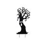 Figura decorativa de Halloween «Silhouette Árbol» SPOOKY TREE, metal, negro, 150 cm