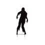 Figura decorativa de Halloween «Silueta de hombre» SPOOKY ZOMBIE, metal, negro, 135 cm