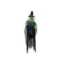 Bruja fantasma de Halloween JACYNTHA, para colgar, con voz, LED, 60x30x200cm