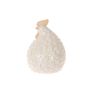 Figura decorativa de gallina de cerámica ARKAS, gris-blanco, 14,5x13,5x20cm