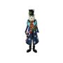 Figura decorativa de muñeco de nieve RUDIE con abrigo, 150 cm