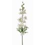 Delphinium artificial ANDRIANA, blanco-verde, 90cm, Ø11cm