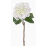 Hortensia sintética CHIDORI, blanco-verde, 60cm, Ø20cm