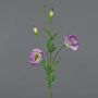 Lisianthus de plástico JUDIKA, verde-violeta, 70cm, Ø5cm