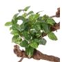 Poto artificial NAEL, con palo, protección anti incendios, verde-blanco, 50cm